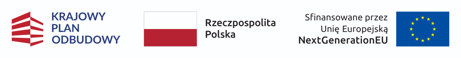 Logotypy KPO RP, UE